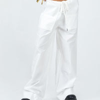 The Niel Pants White