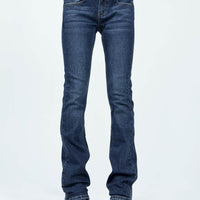 Rourke Low Waist Jeans Dark Wash Denim