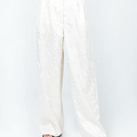 Amalia Pants Beige Satin