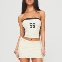 Team Mini Skirt Cream