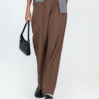 Archer Pants Brown Eco Tall