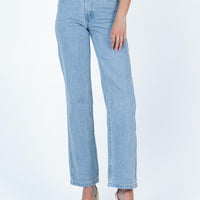 Maverick Mid Waist Jean Denim