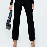 Norton Low Rise Pants Black