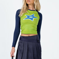 Madelyn Mini Skirt Navy