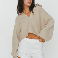 Bailey Bike Short White