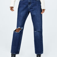 Fairmount Straight Leg Jean Dark Wash Denim