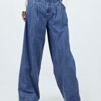 Bakali Wide Leg Jeans Dark Wash