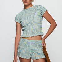 Go Retro Shirred Set Multi