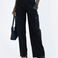 Toscan Cargo Pants Black