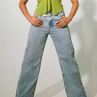 Maple Flare Jean Light Wash Denim