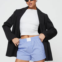 Cobain Shorts Blue Stripe