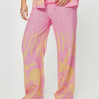 Sollene Pants Pink/yellow
