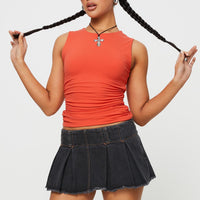Allure 90's Mini Skort Charcoal