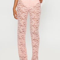 Peru Lace Pants Pink