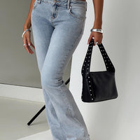 Bethany Low Rise Bootleg Jeans Light Wash