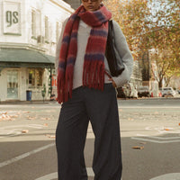 Seraphic Pants Charcoal Stripe