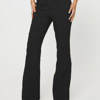 Archette Pant Black Pinstripe