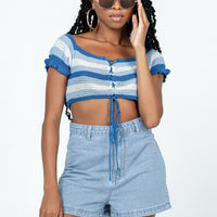 Dora Denim Shorts Denim
