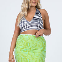 Jayan Mini Skirt Green
