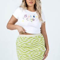 Renata Mini Skirt Green
