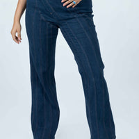 Odette Flare Denim Jeans Blue