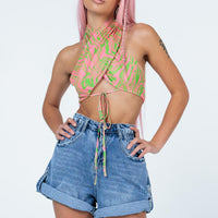 Tomoni Denim Shorts