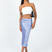 Lion’s Den Midi Skirt Blue