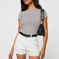 Jannika Shorts White Denim