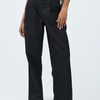 Mertyl Asymmetric Pants Black