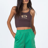 On Repeat Lounge Shorts Green