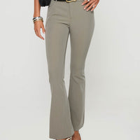Mitsuki Mid Rise Pants Grey