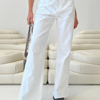 Carey Denim Jeans White