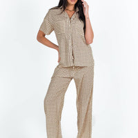 Allana Geo Set Beige