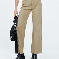 Arlington Straight Leg Denim Jeans Stone