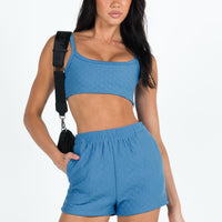 Arabella Short Set Blue