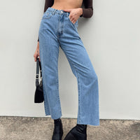 Damika Wide Leg Denim Jeans