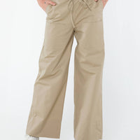 Erilyn Drawstring Pants Beige