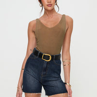 Impala Shorts Mid Wash Denim