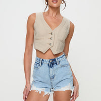 Anne Denim Shorts