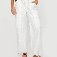 Bilbury Cargo Pants White
