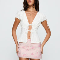 Piazia Mini Skirt Multi Floral