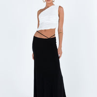 Maisie Maxi Skirt Black