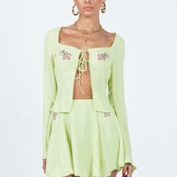 Saleya Mini Skirt Green