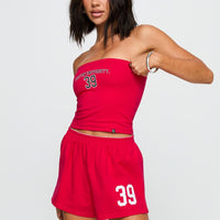 Boston University Soffee Shorts Red