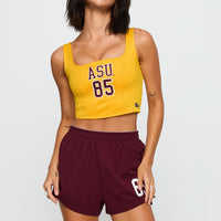 ASU Soffee Shorts Maroon