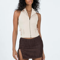 Cambor Mini Skirt Brown