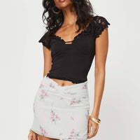 Perrin Mini Skirt Cream
