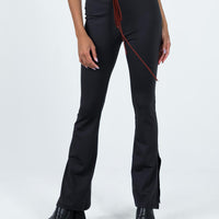 Long Nights Flare Pants Black