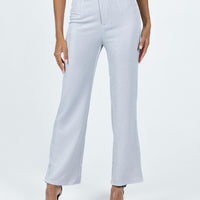 Croft Pants Silver Glitter