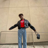 Pyrene Straight Leg Jeans Mid Wash Denim